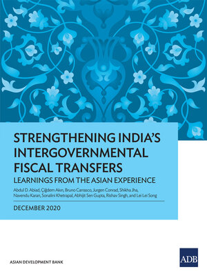 cover image of Strengthening India's Intergovernmental Fiscal Transfers